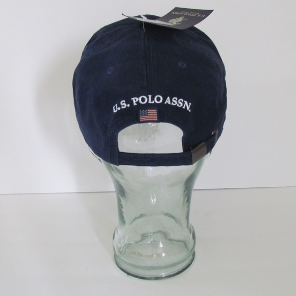 US POLO ASSN. Women's Navy Adjustable Baseball Hat Colorful Logo - NWT - Picture 6 of 6